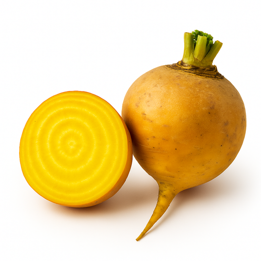 Betabel golden amarillo sin follaje x pieza