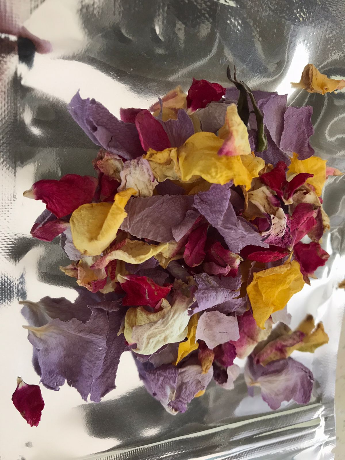 Flores pétalos deshidratados confeti comestibles 20 gr